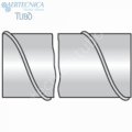 Труба спиралеобразная гальванизированная для пневмовыхлопа Ø 80, 3м (цена за метр)